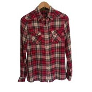 Diesel Plaid Button Up Shirt XSmall